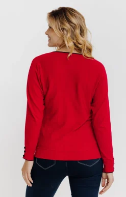 Pulls & Cardigans<Armand Thiery Pull manches chauve-souris - Grismoyen