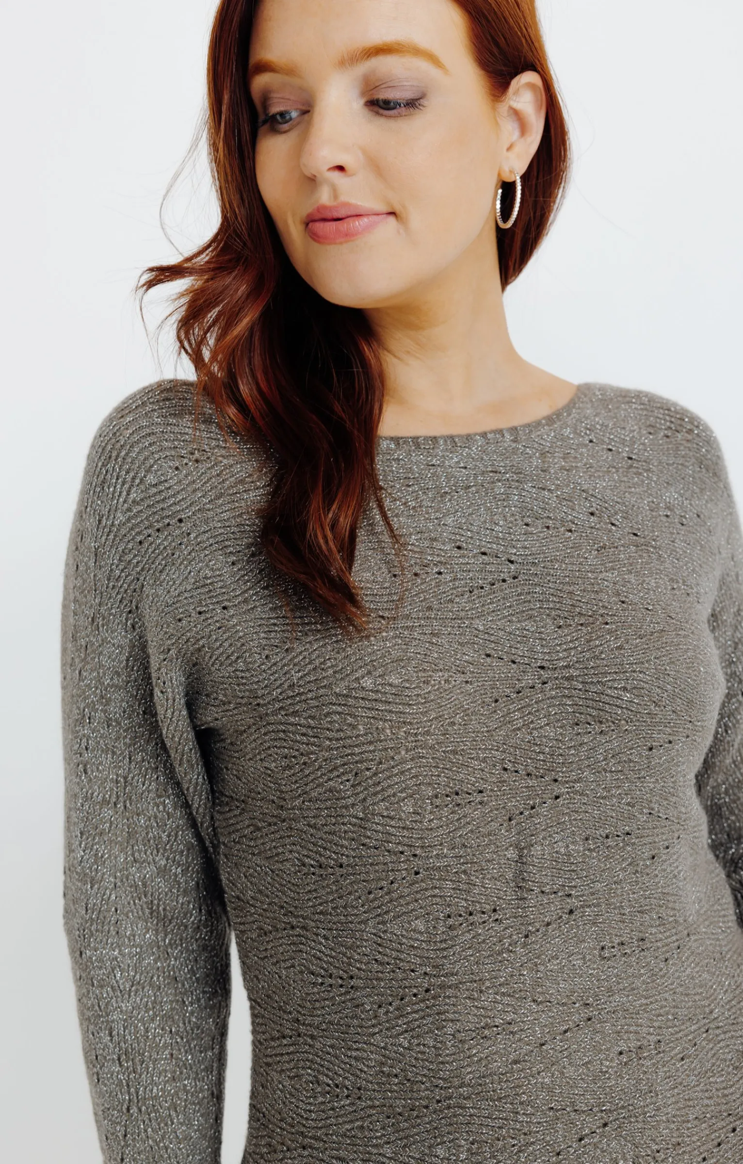 Pulls & Cardigans<Armand Thiery Pull manches longues chauve-souris - Kakiclair