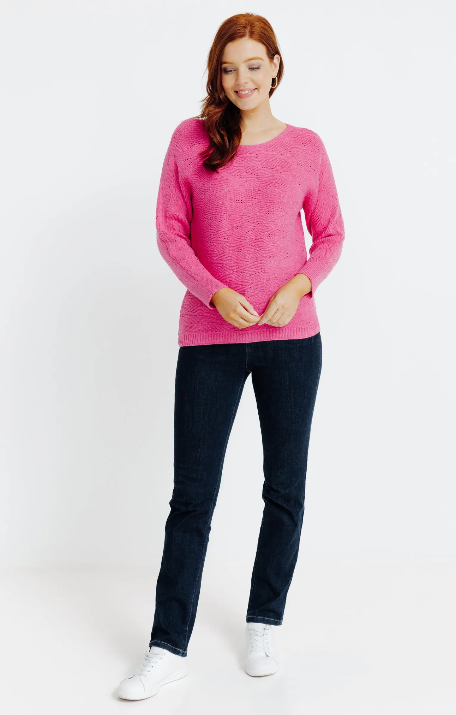 Pulls & Cardigans<Armand Thiery Pull manches longues chauve-souris - Rhubarbe