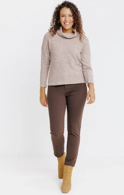 Pulls & Cardigans<Armand Thiery PULL MATIERE FANTAISIE - Taupe