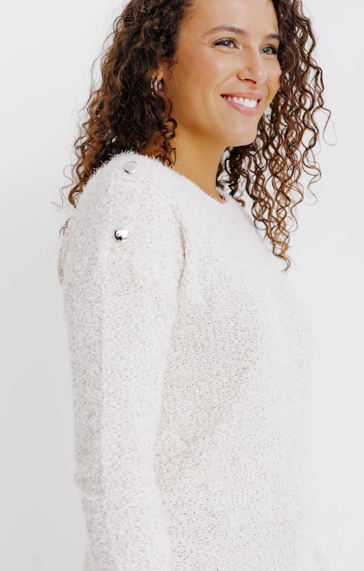 Pulls & Cardigans<Armand Thiery PULL MATIERE FANTAISIE - Camel