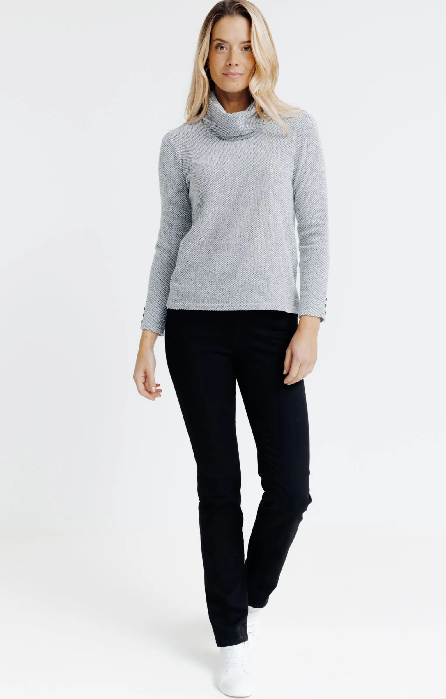 Pulls & Cardigans<Armand Thiery PULL MATIERE FANTAISIE - Argent