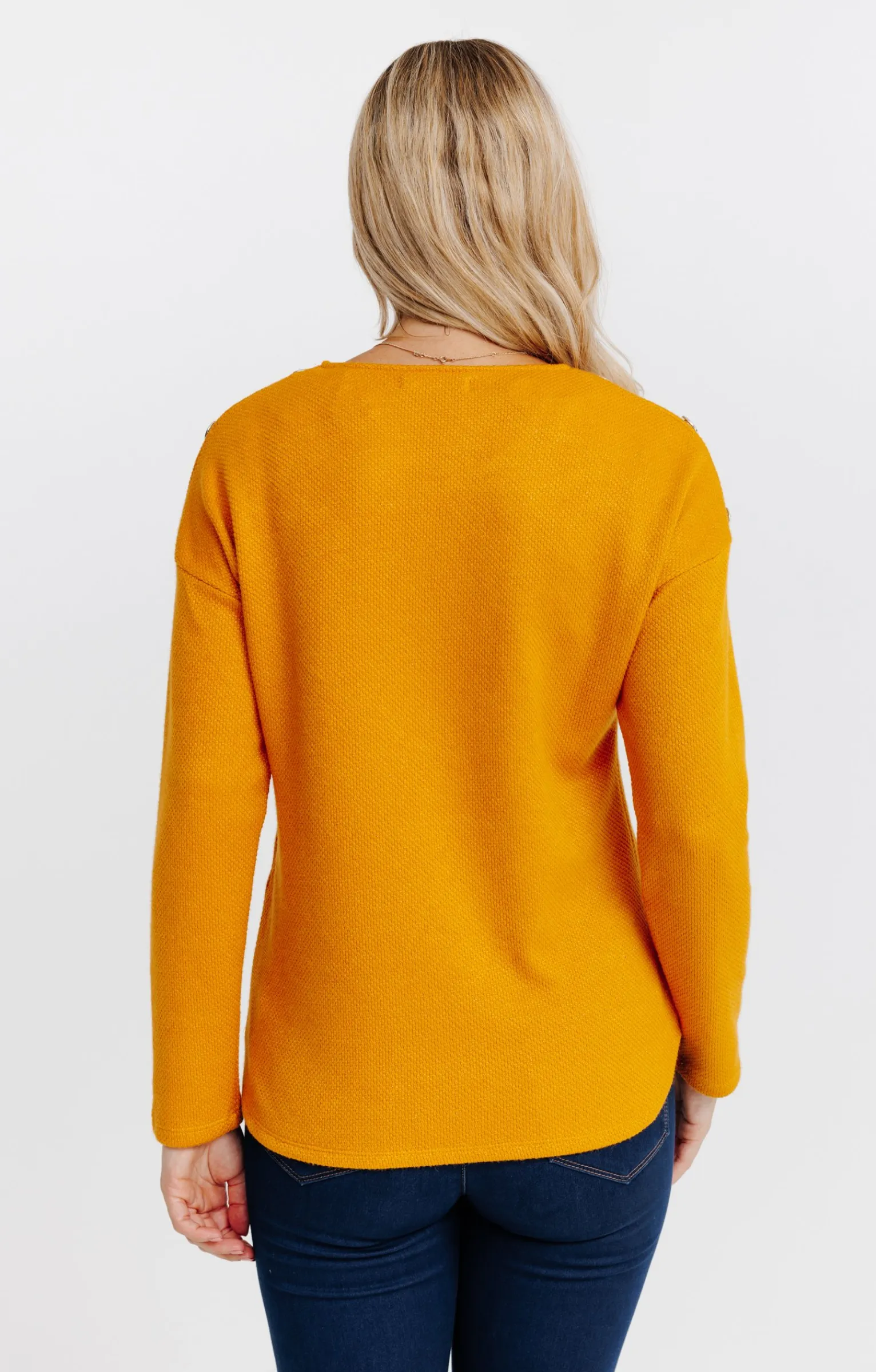 Pulls & Cardigans<Armand Thiery Pull matière brillante - Ocre