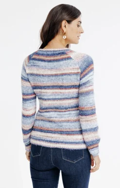Pulls & Cardigans<Armand Thiery Pull rayé multicolore - Bleuciel
