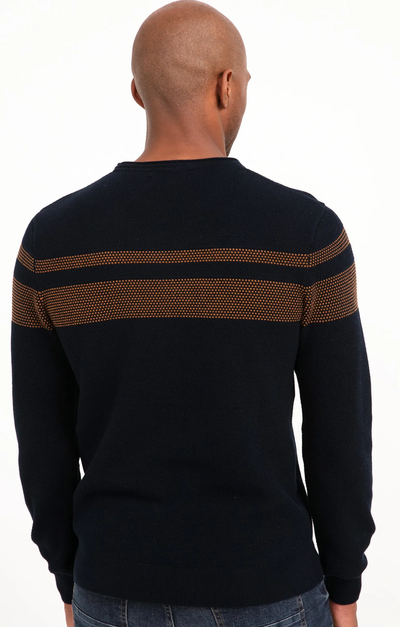 Pulls & Gilets<Armand Thiery Pull rayure placée - Camel
