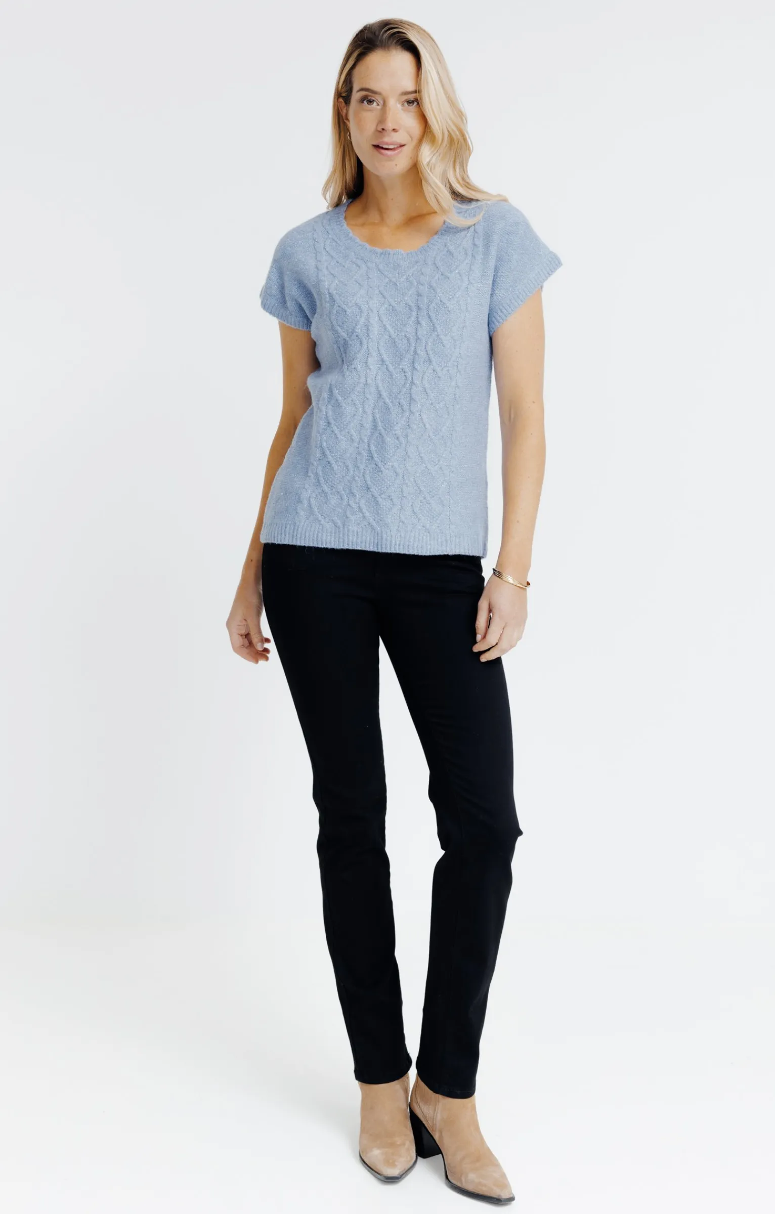 Pulls & Cardigans<Armand Thiery Pull sans manches - Bleuciel