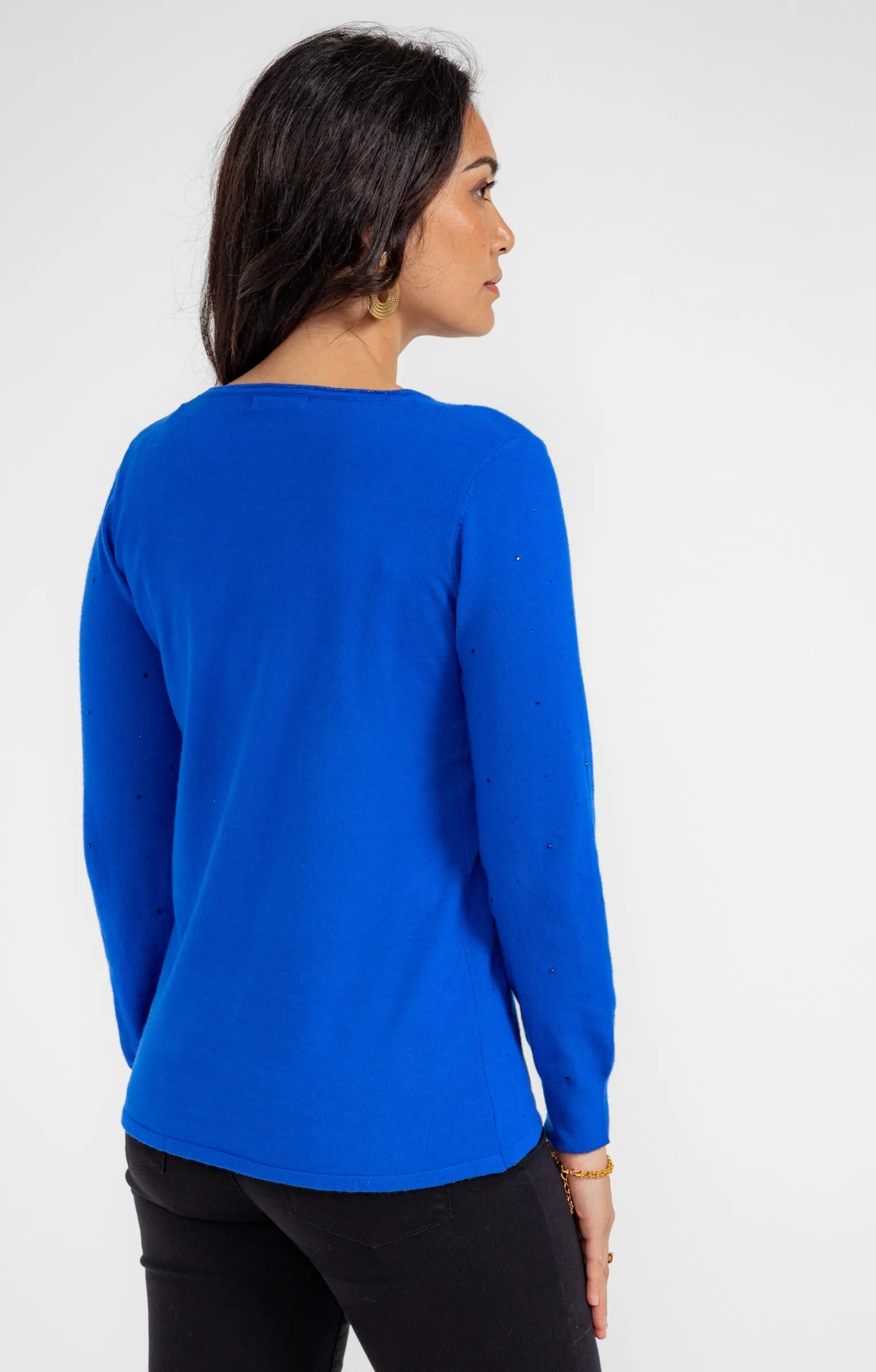 Pulls & Cardigans<Armand Thiery Pull strass all over - Bleudur