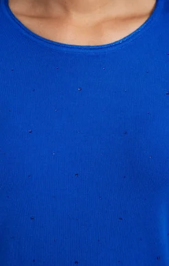 Pulls & Cardigans<Armand Thiery Pull strass all over - Bleudur