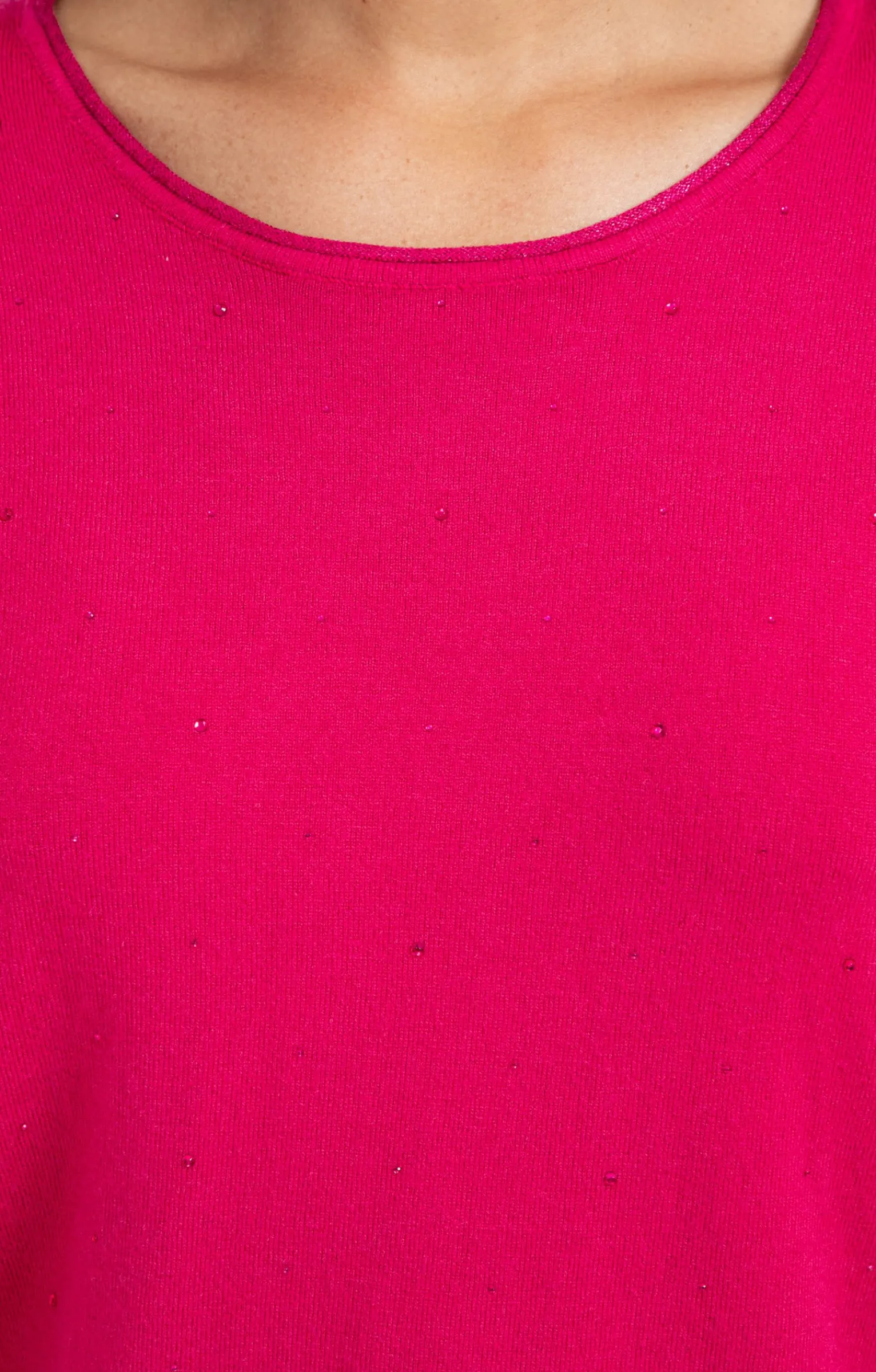 Pulls & Cardigans<Armand Thiery Pull strass all over - Framboise