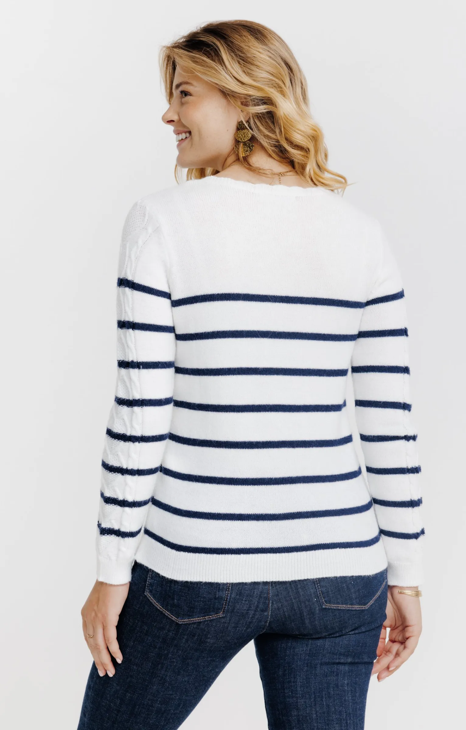 Pulls & Cardigans<Armand Thiery Pull torsadé - Écru