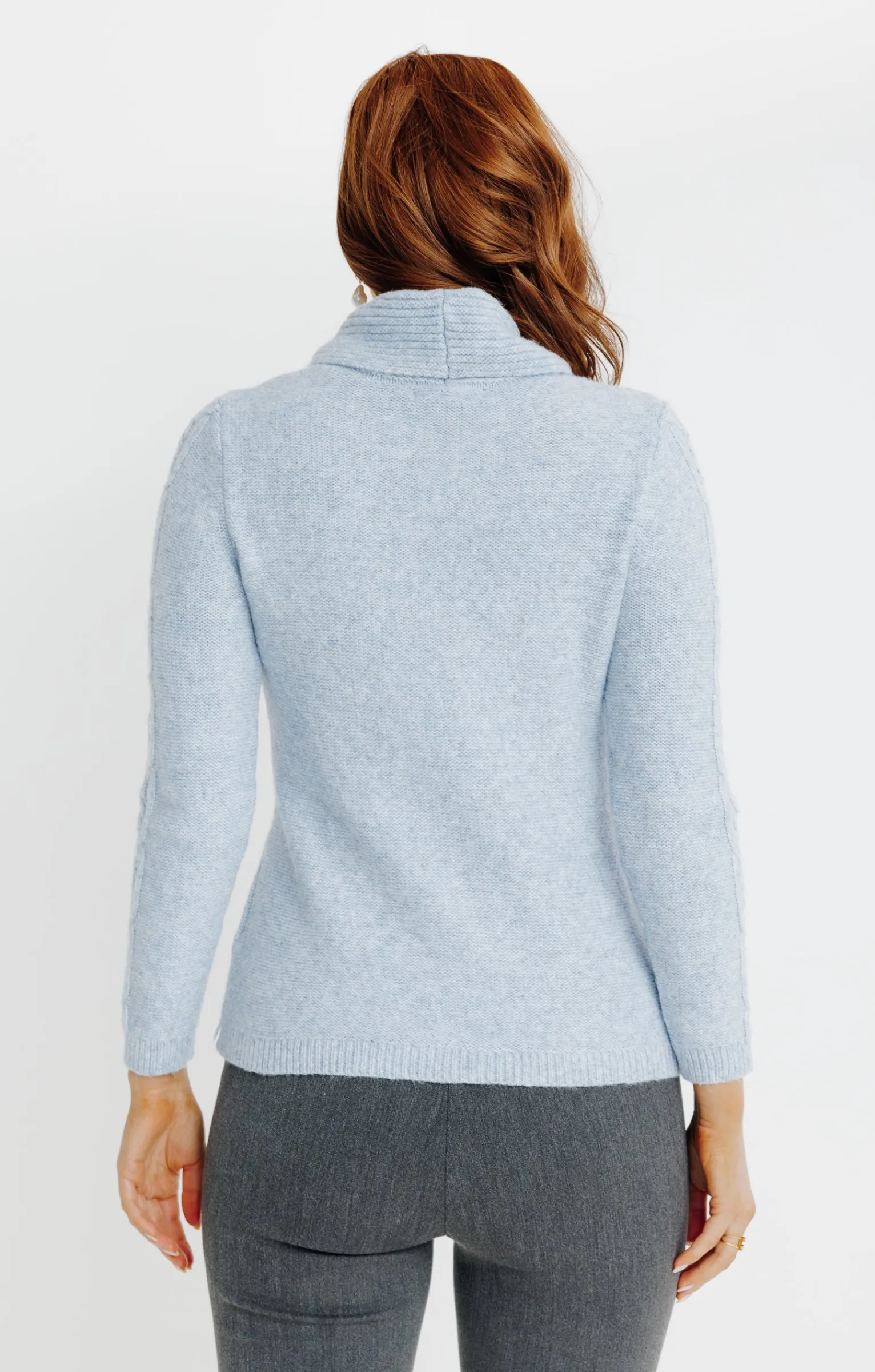 Pulls & Cardigans<Armand Thiery PULL TORSARDES - Bleuciel