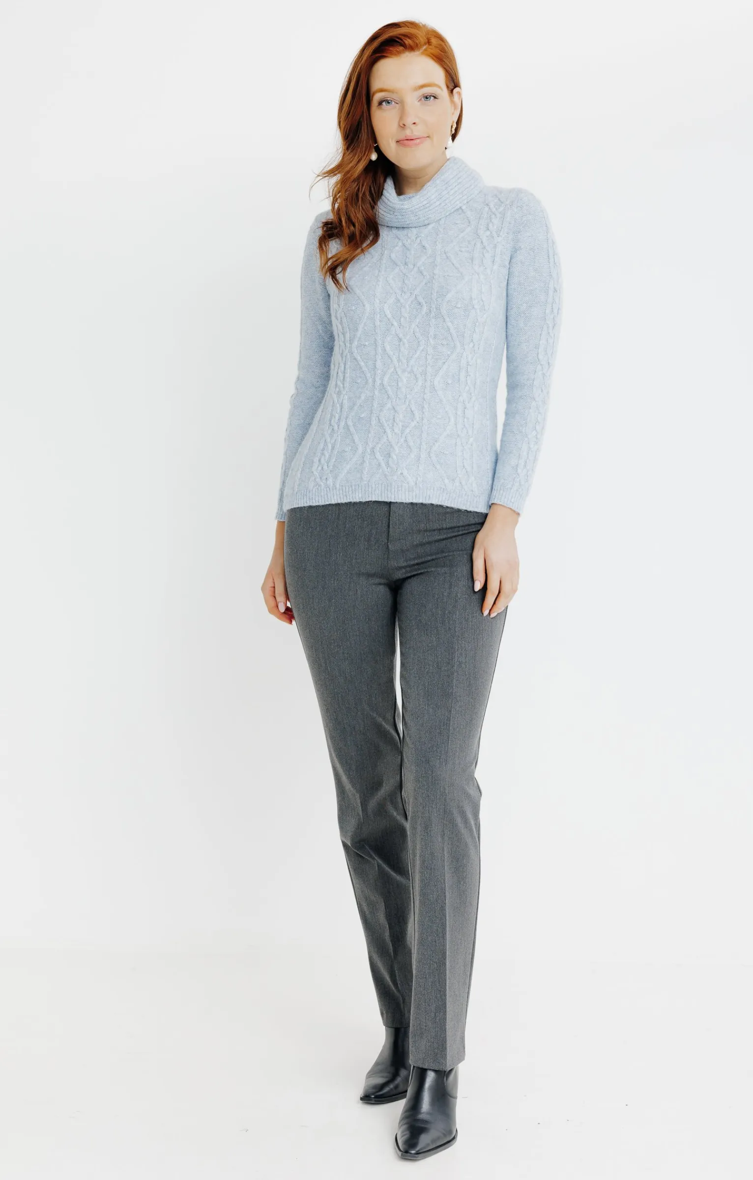 Pulls & Cardigans<Armand Thiery PULL TORSARDES - Bleuciel