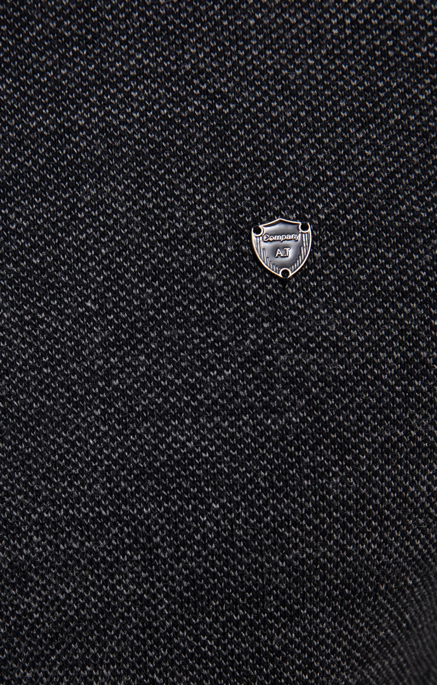 Pulls & Gilets<Armand Thiery Pull uni col rond - Marine