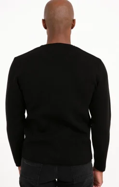 Pulls & Gilets<Armand Thiery Pull uni - Noir