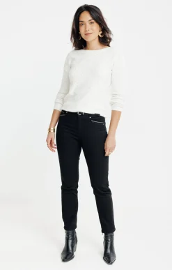 Pulls & Cardigans<Armand Thiery Pull uni paillettes - Écru