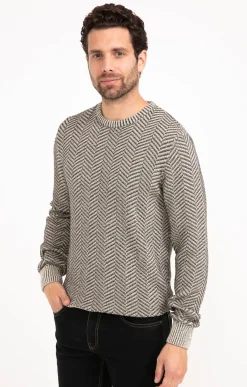 Pulls & Gilets<Armand Thiery Pull zigzag - Noir