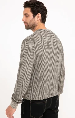 Pulls & Gilets<Armand Thiery Pull zigzag - Noir