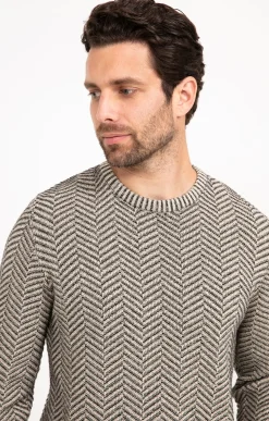 Pulls & Gilets<Armand Thiery Pull zigzag - Noir