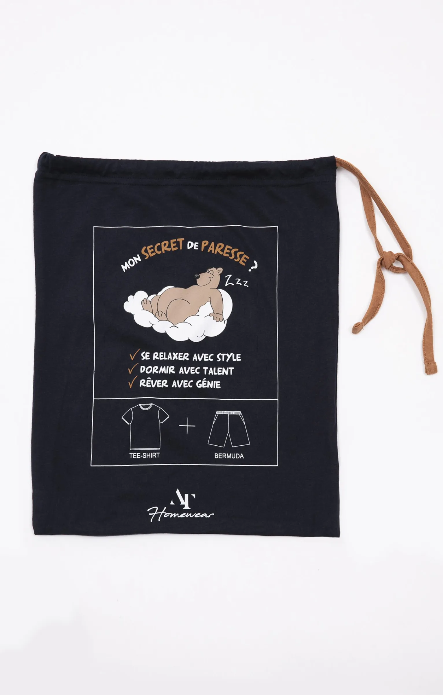 Sous-vêtements & Nuit<Armand Thiery Pyjama court Paresse - Marine