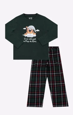 Sous-vêtements & Nuit<Armand Thiery Pyjama enfant rêve - Vert
