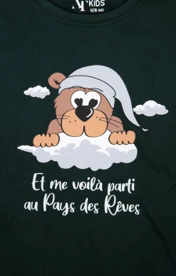 Sous-vêtements & Nuit<Armand Thiery Pyjama enfant rêve - Vert