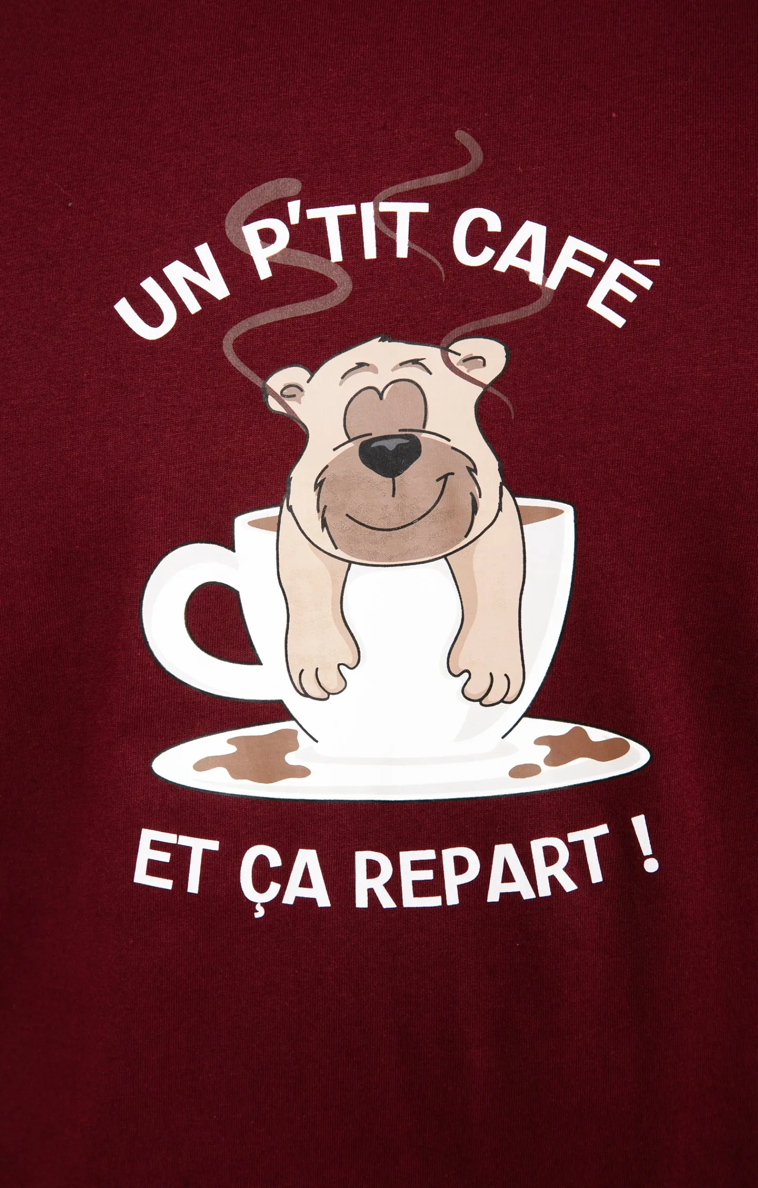 Sous-vêtements & Nuit<Armand Thiery Pyjama long café - Bordeaux