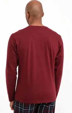 Sous-vêtements & Nuit<Armand Thiery Pyjama long café - Bordeaux