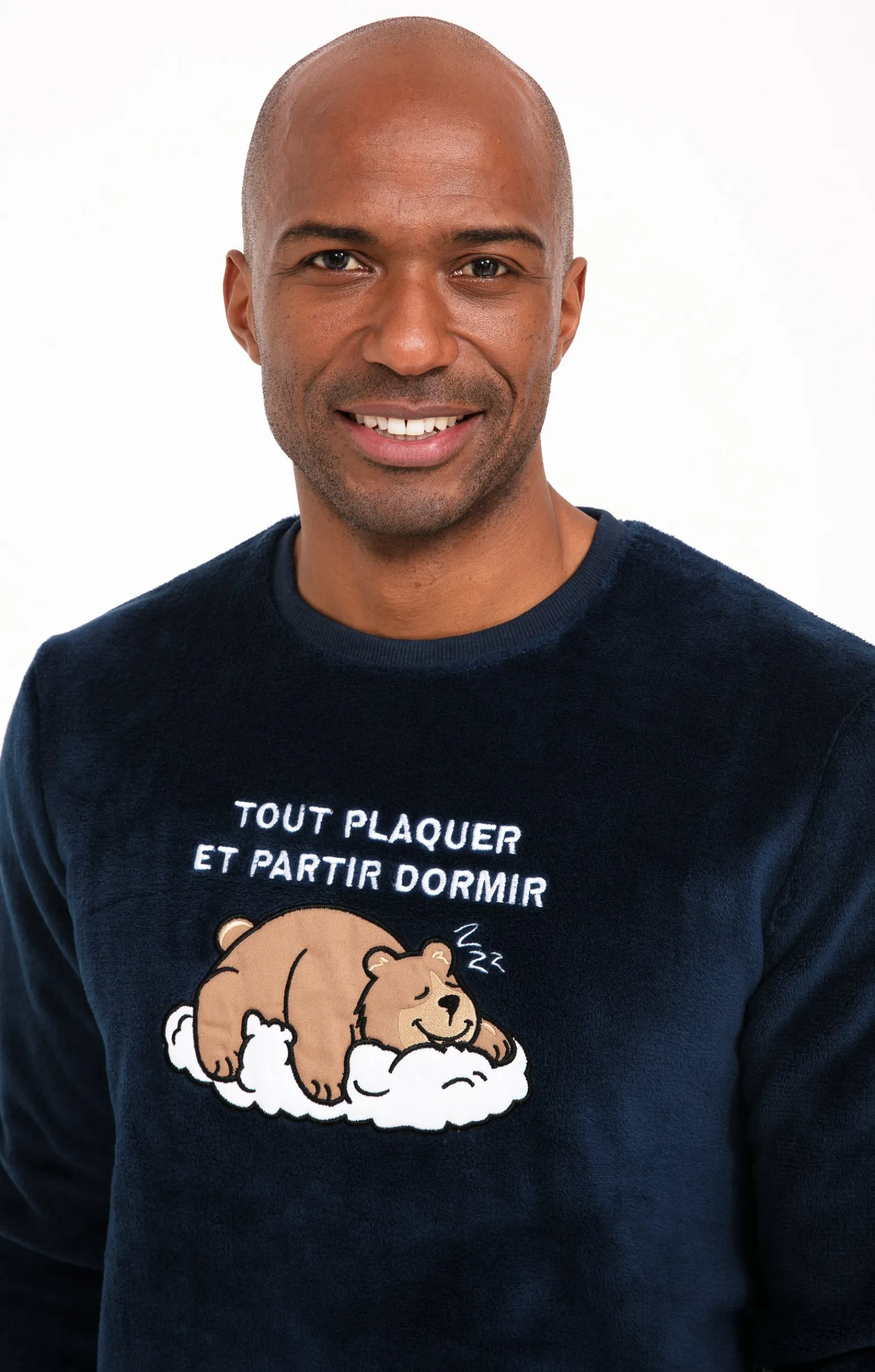 Sous-vêtements & Nuit<Armand Thiery Pyjama long dormir - Marine