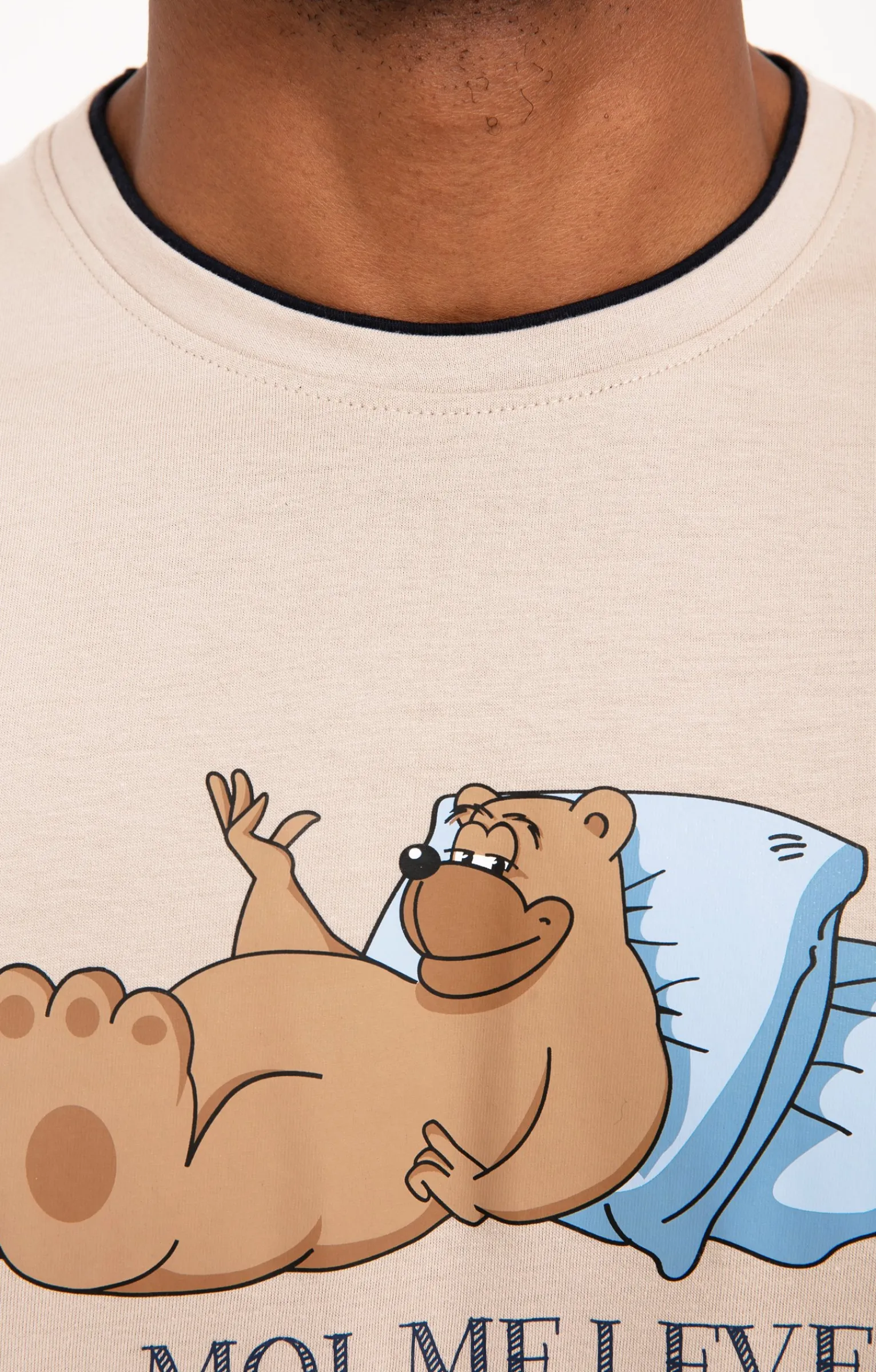 Sous-vêtements & Nuit<Armand Thiery Pyjama long Gauche - Beige