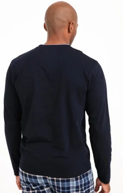 Sous-vêtements & Nuit<Armand Thiery Pyjama long motivé - Bleu