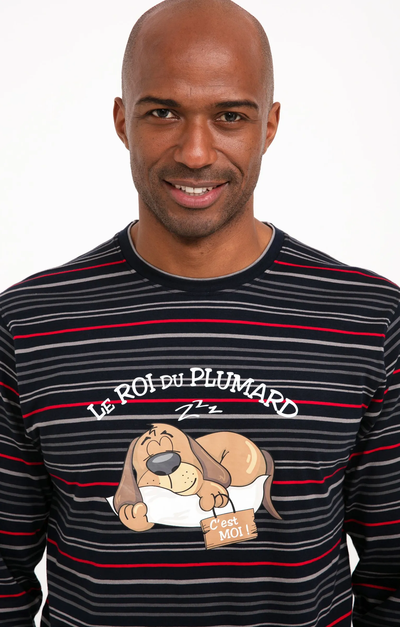 Sous-vêtements & Nuit<Armand Thiery Pyjama long Ray - Marine