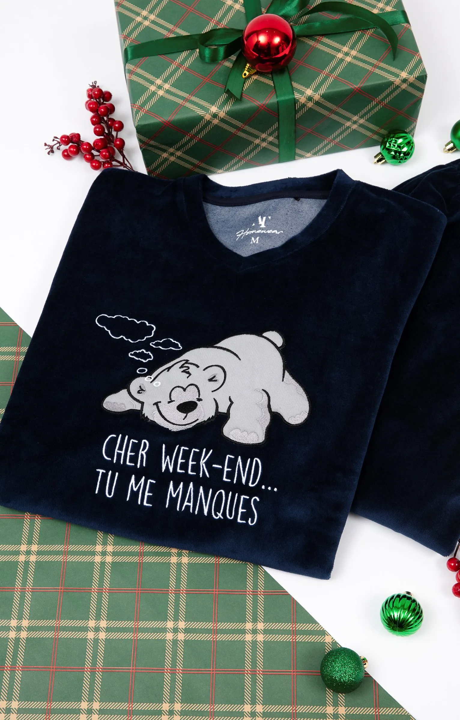 Sous-vêtements & Nuit<Armand Thiery Pyjama long week-end - Marine