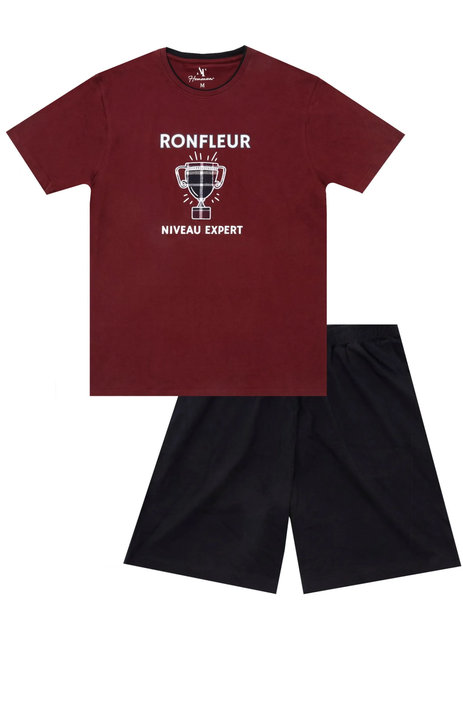 Sous-vêtements & Nuit<Armand Thiery Pyjama Ronfleur - Bordeaux