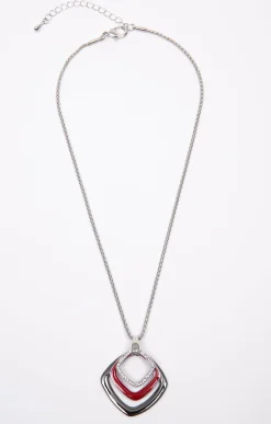 Accessoires<Armand Thiery Ras de cou 3 anneaux - Rouge