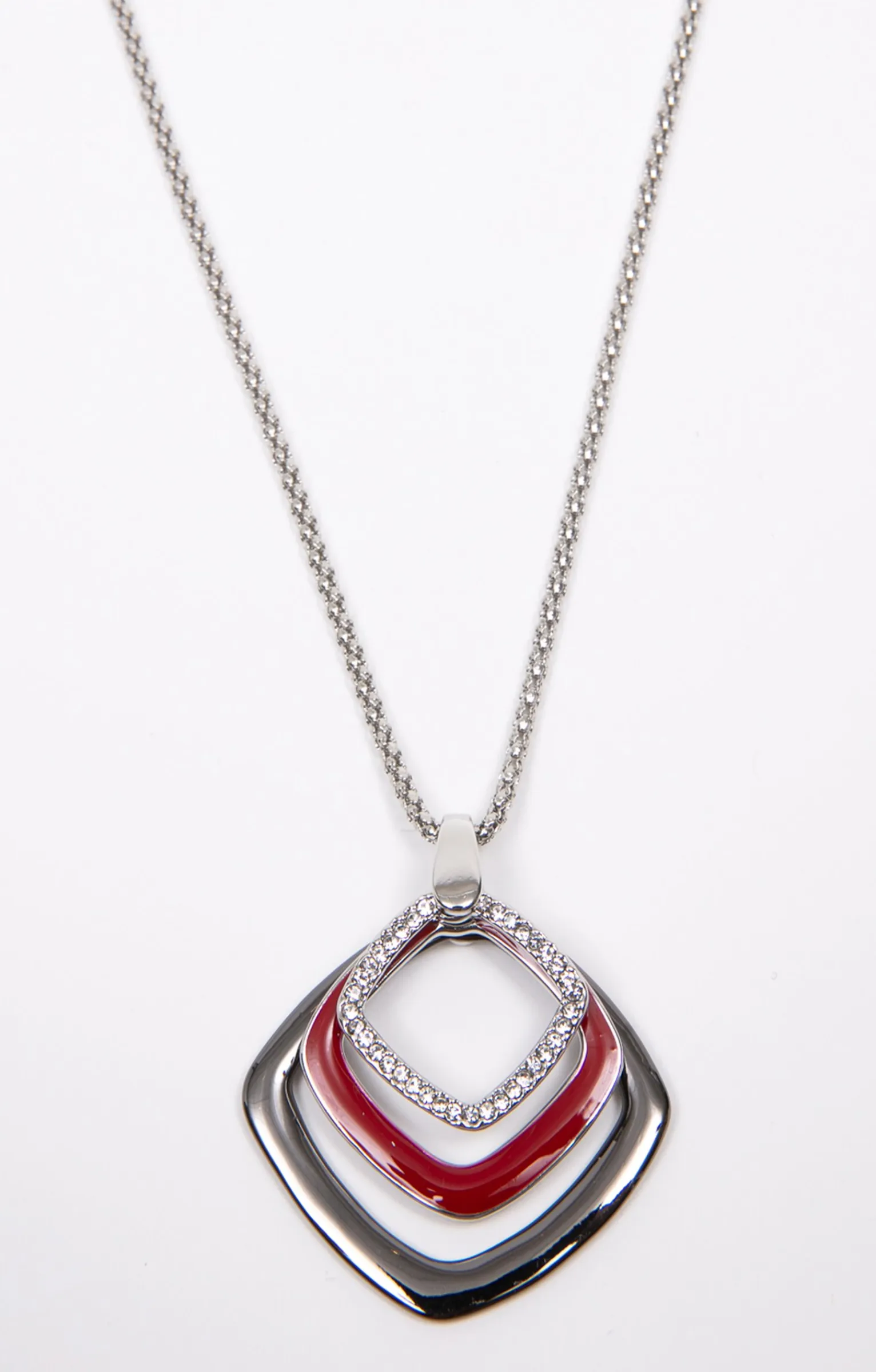 Accessoires<Armand Thiery Ras de cou 3 anneaux - Rouge
