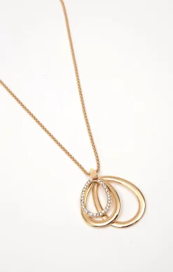 Accessoires<Armand Thiery Ras de cou pendentif 3 anneaux - Or
