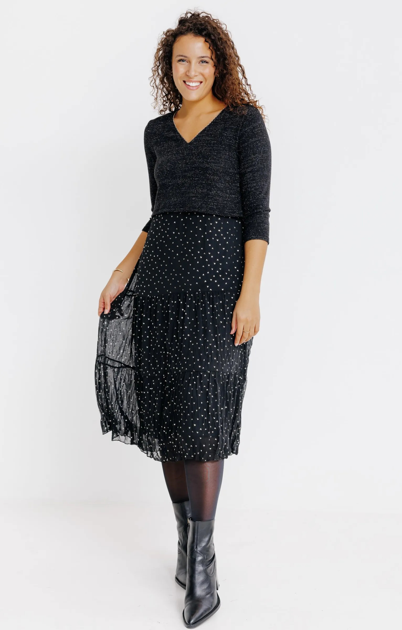Robes<Armand Thiery Robe 2 en 1 - Noir