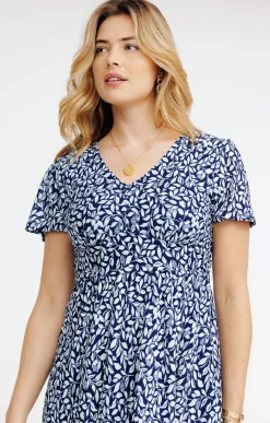 Robes<Armand Thiery Robe en maille - Bleu