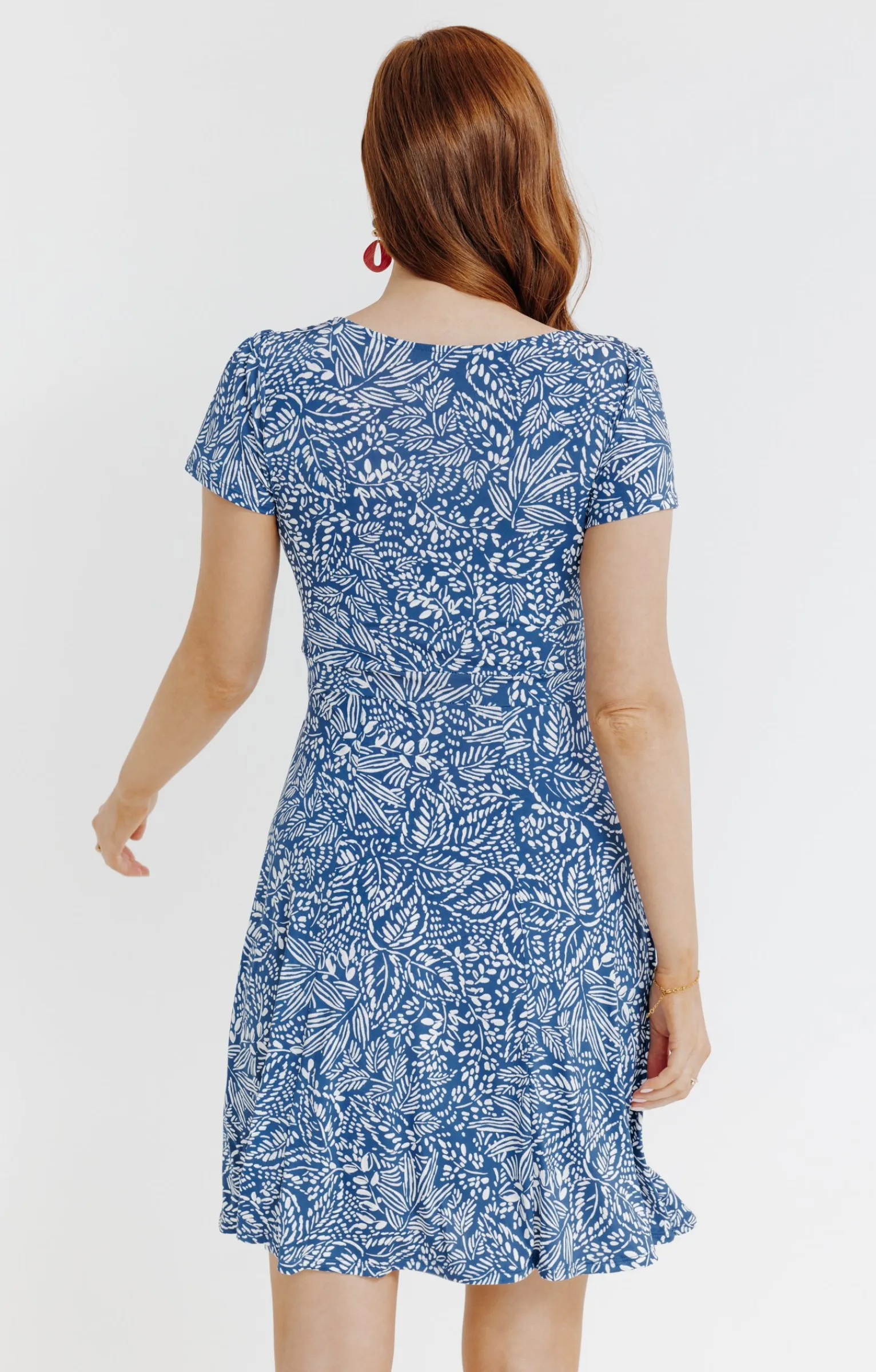 Robes<Armand Thiery Robe en maille - Bleu