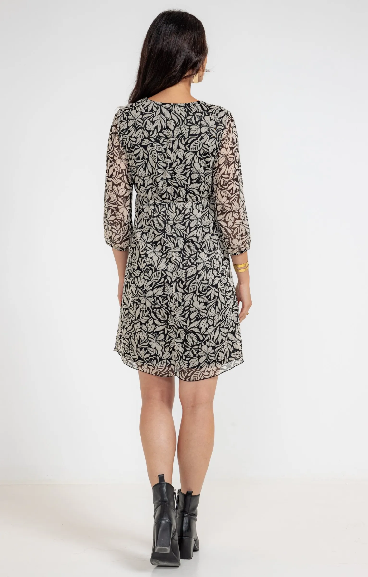 Robes<Armand Thiery Robe élastiquée dos - Grège