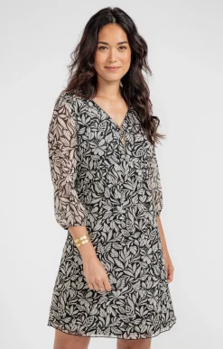 Robes<Armand Thiery Robe élastiquée dos - Grège