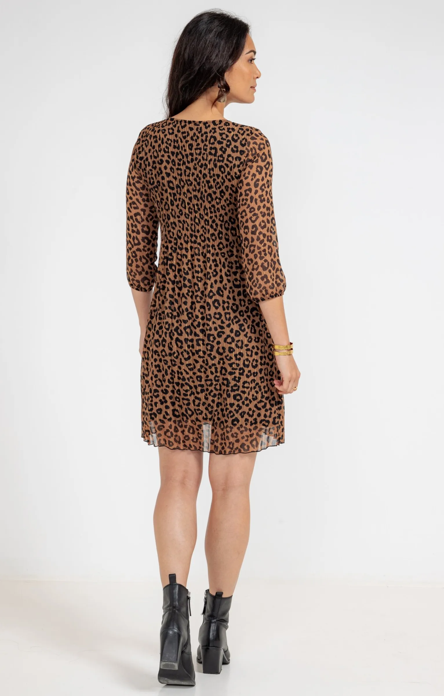 Robes<Armand Thiery Robe plissée - Camel