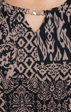 Robes<Armand Thiery Robe plissée - Noir