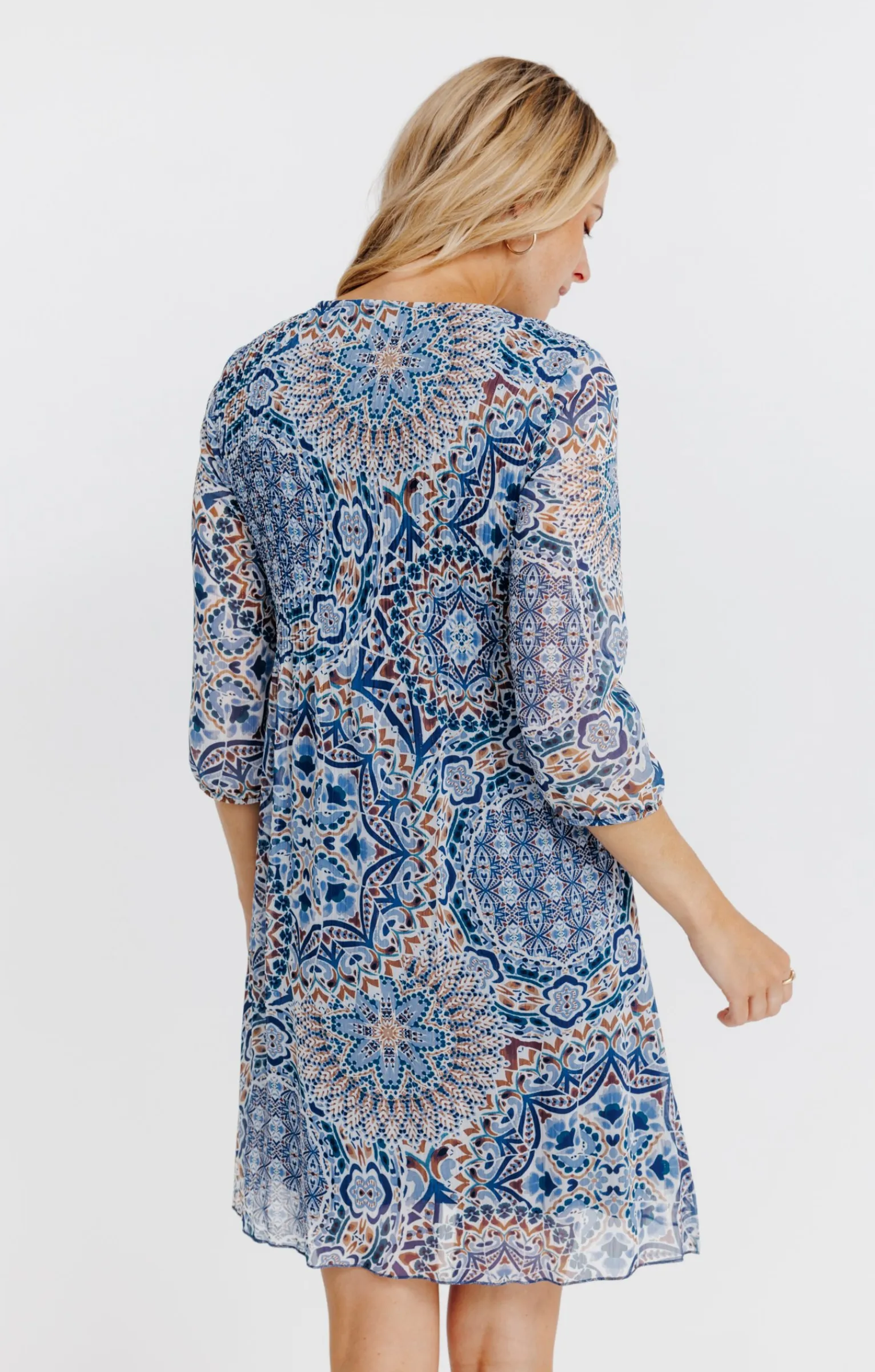 Robes<Armand Thiery Robe plissée - Écru
