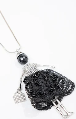Accessoires<Armand Thiery SAUTOIR PENDENTIF - Noir
