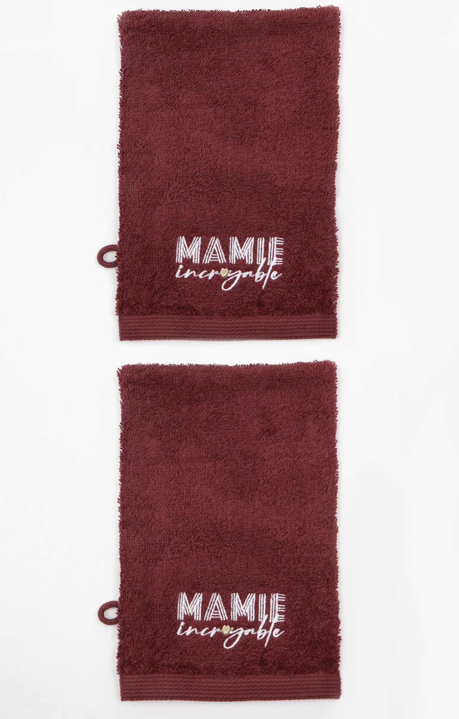 Accessoires<Armand Thiery Serviette Mamie - Framboise