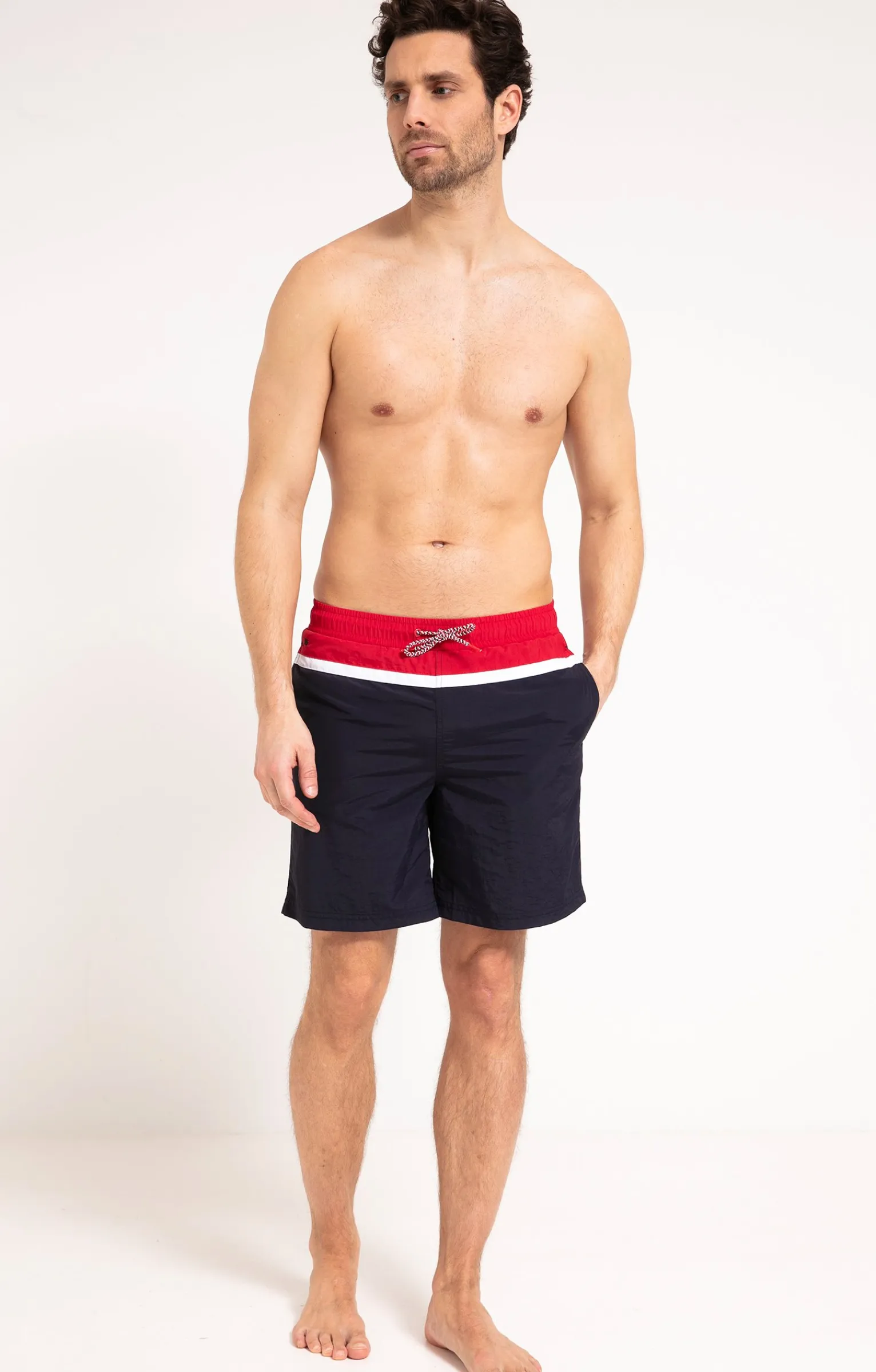 Shorts & Bermudas<Armand Thiery Short de bain navy long - Marine