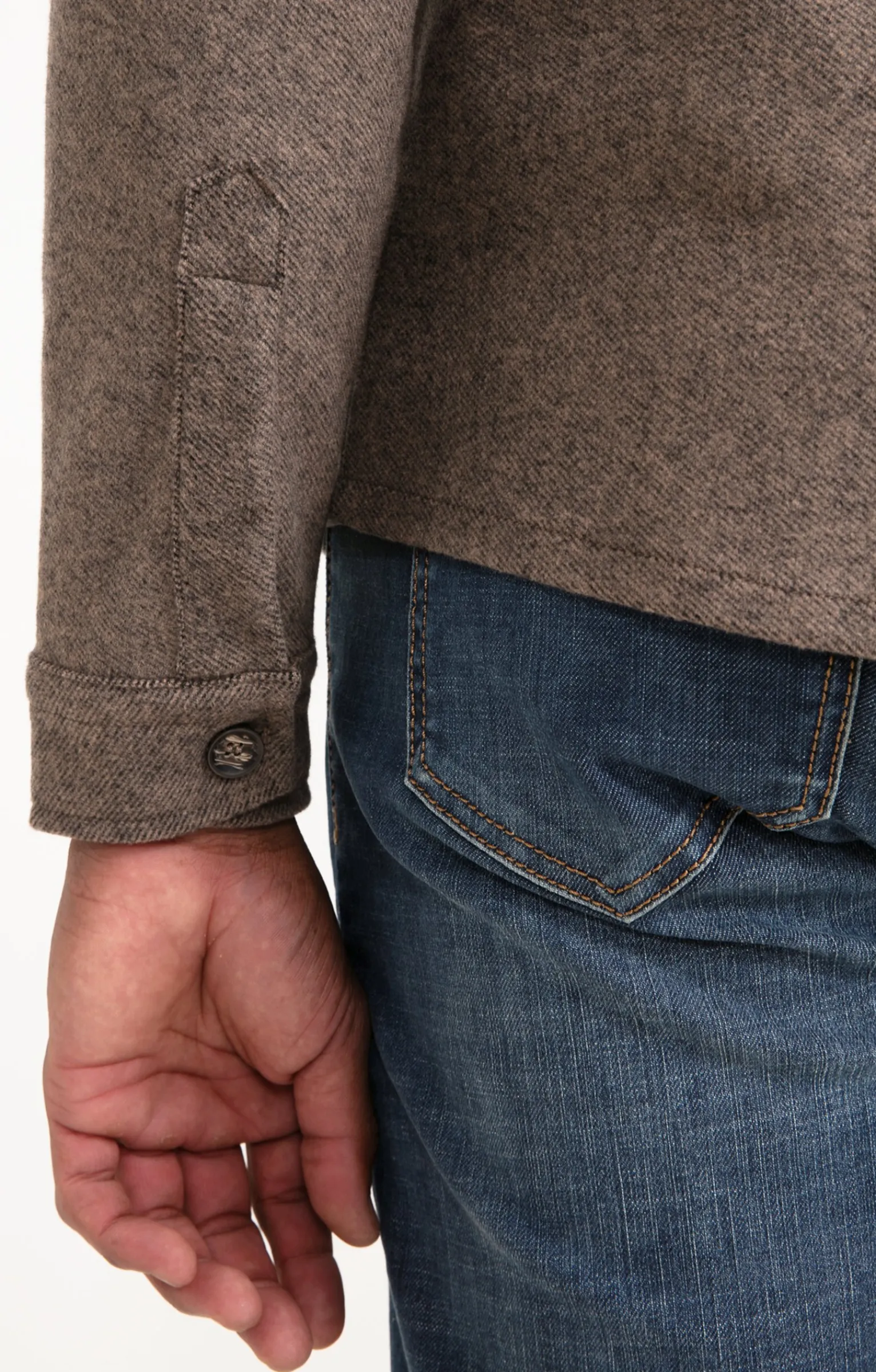 Pulls & Gilets<Armand Thiery Surchemise Dolce - Marron