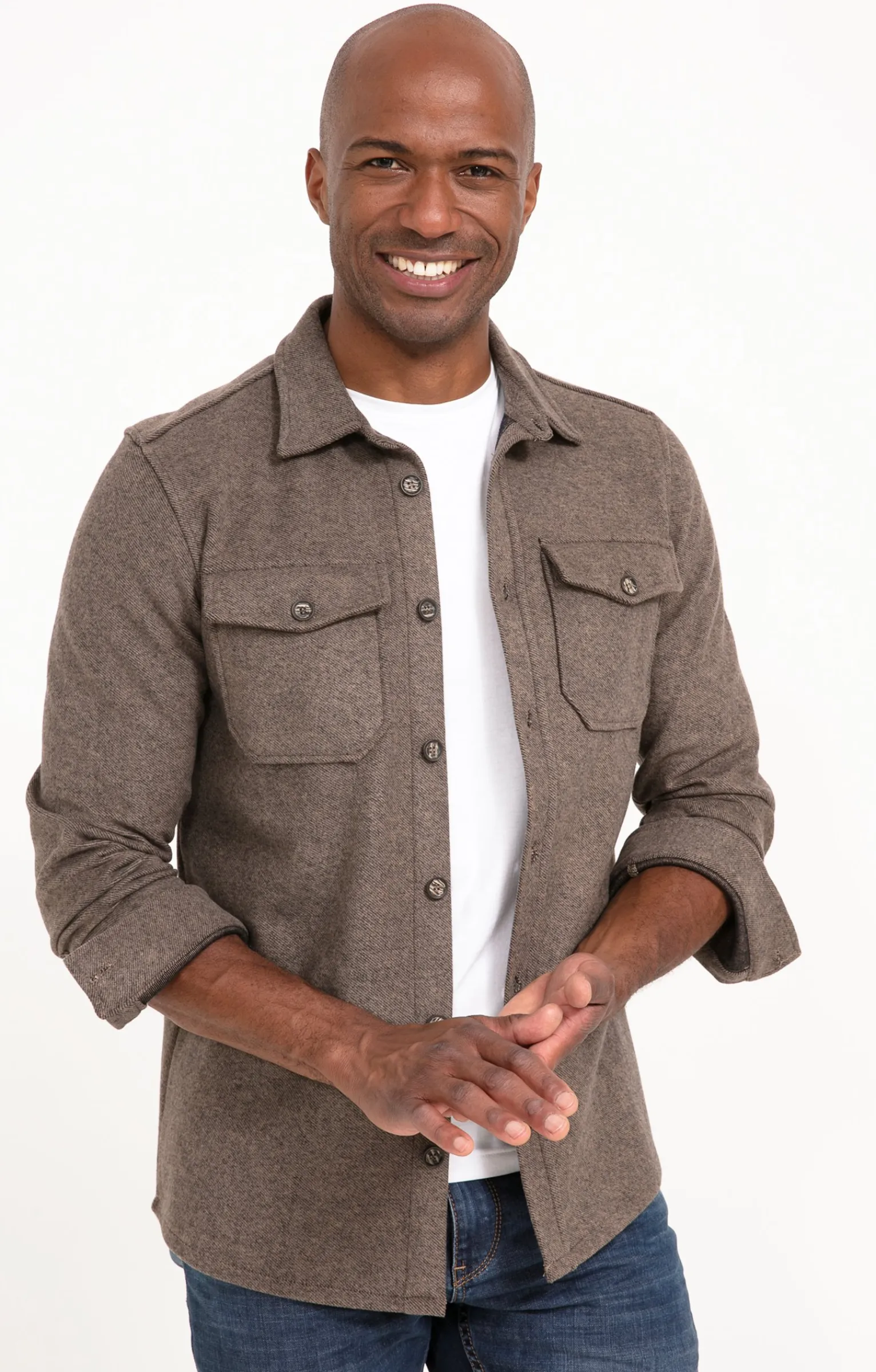 Pulls & Gilets<Armand Thiery Surchemise Dolce - Marron