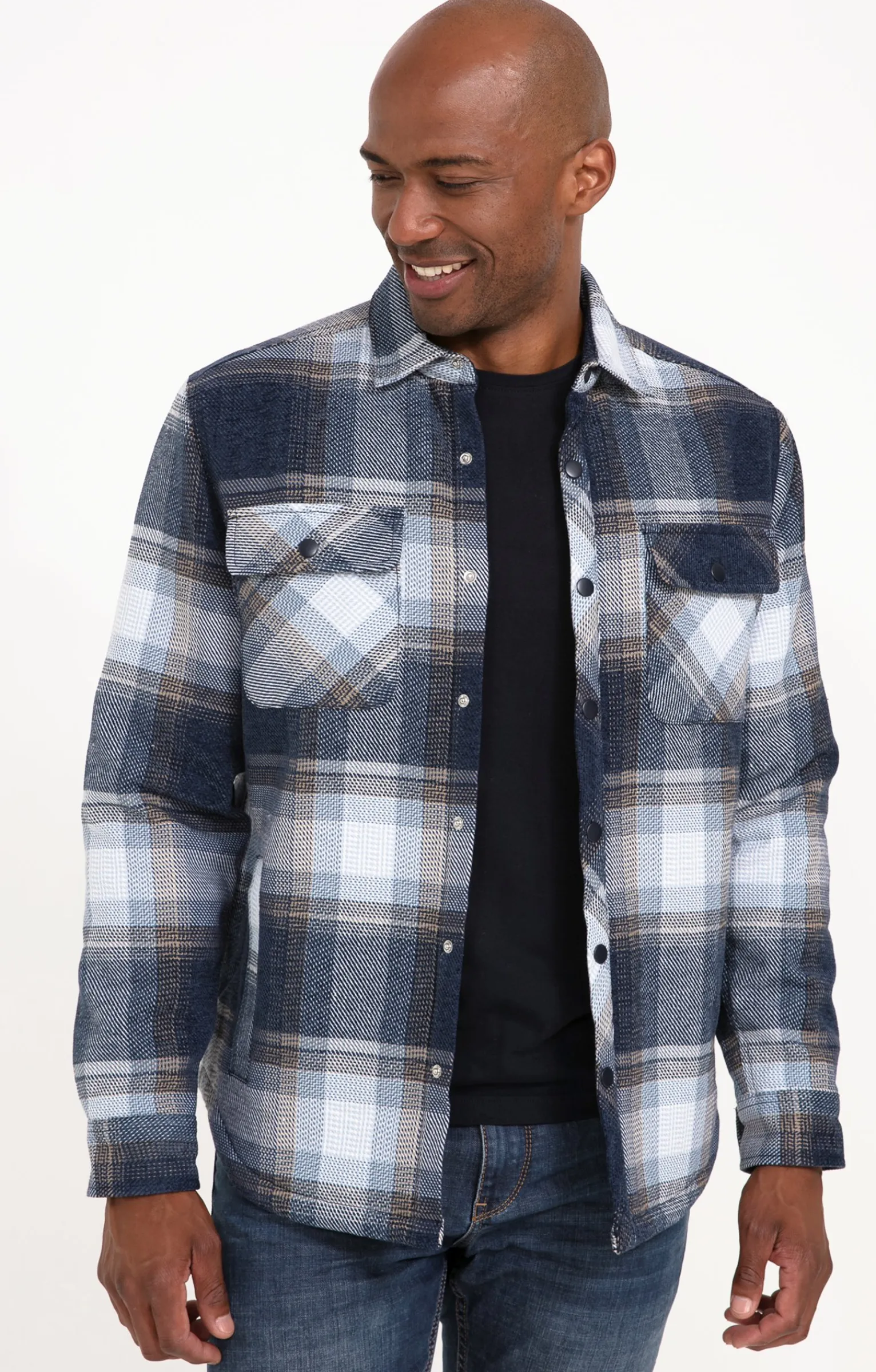 Chemises<Armand Thiery Surchemise GRAPHI - Marine